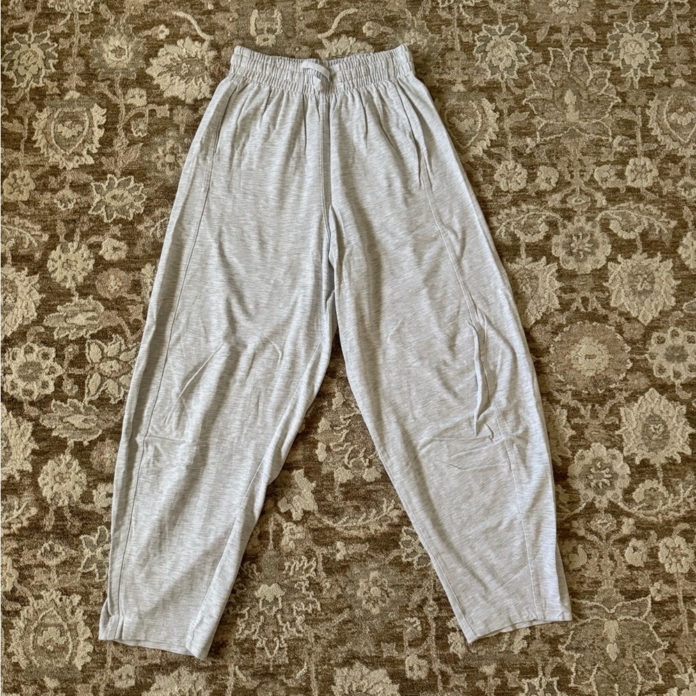 Zara Barrel Cotton Pants
